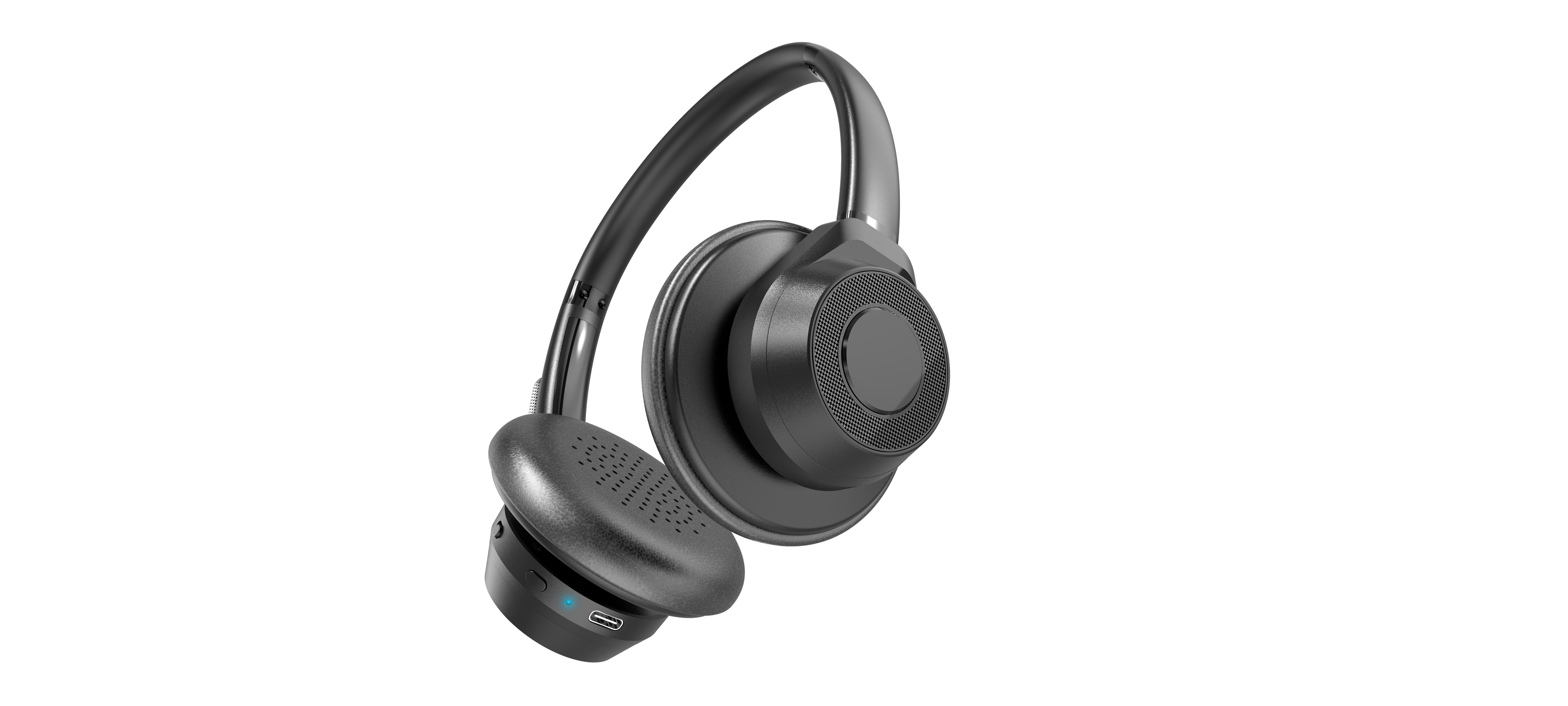 happyset Profi - Bluetooth Headset mit Bügel für Videokonferenz Telefonieren Online-Seminare Handy